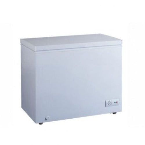 NASCO CONGÉLATEUR HORIZONTAL 350 L - 1 PORTE - 1 PANIER - GRIS - KNAS-350