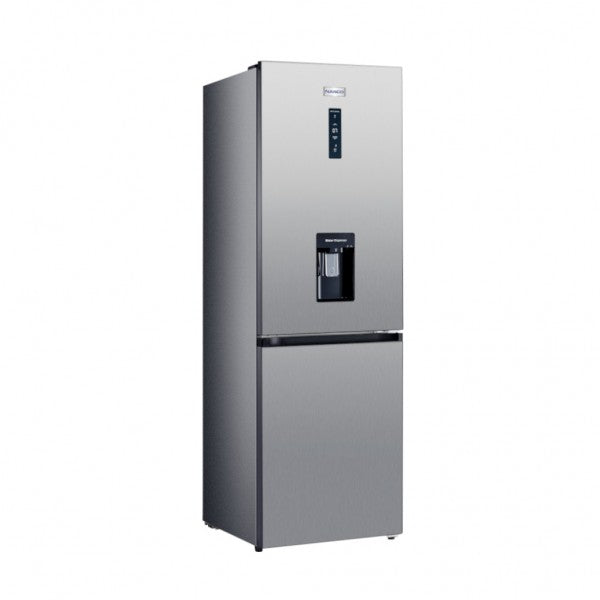 REFRIGERATEUR COMBINE NASCO - 307 LT NET - 3 TIROIRS - SILVER - NO FROST - LED - DIST.D'EAU - LED DISPLAY - SNASD2-450N1WDS