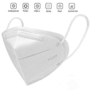Lots de 10 - Masques KN95 - Cache-Nez Anti-Covid19