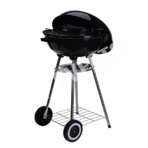 Barbecue A Charbon En Métal Rond a Roues-46xH=84cm