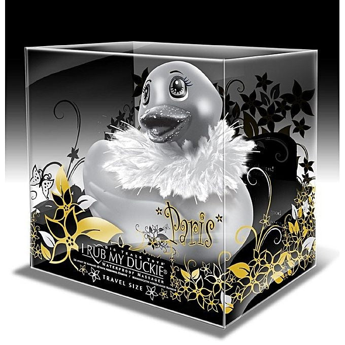 SEXTOYS Vibromasseur Mini Canard Paris Argenté Avec Bec Pailleté