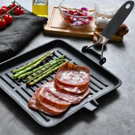 Poêle Grill Bergner-26x26cm-Cook-Noir