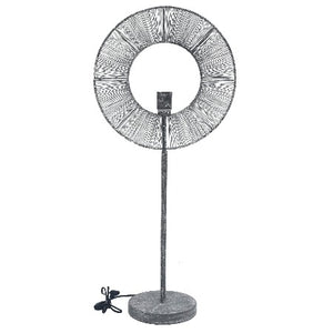 lampe de table en metal 40x22x89cm