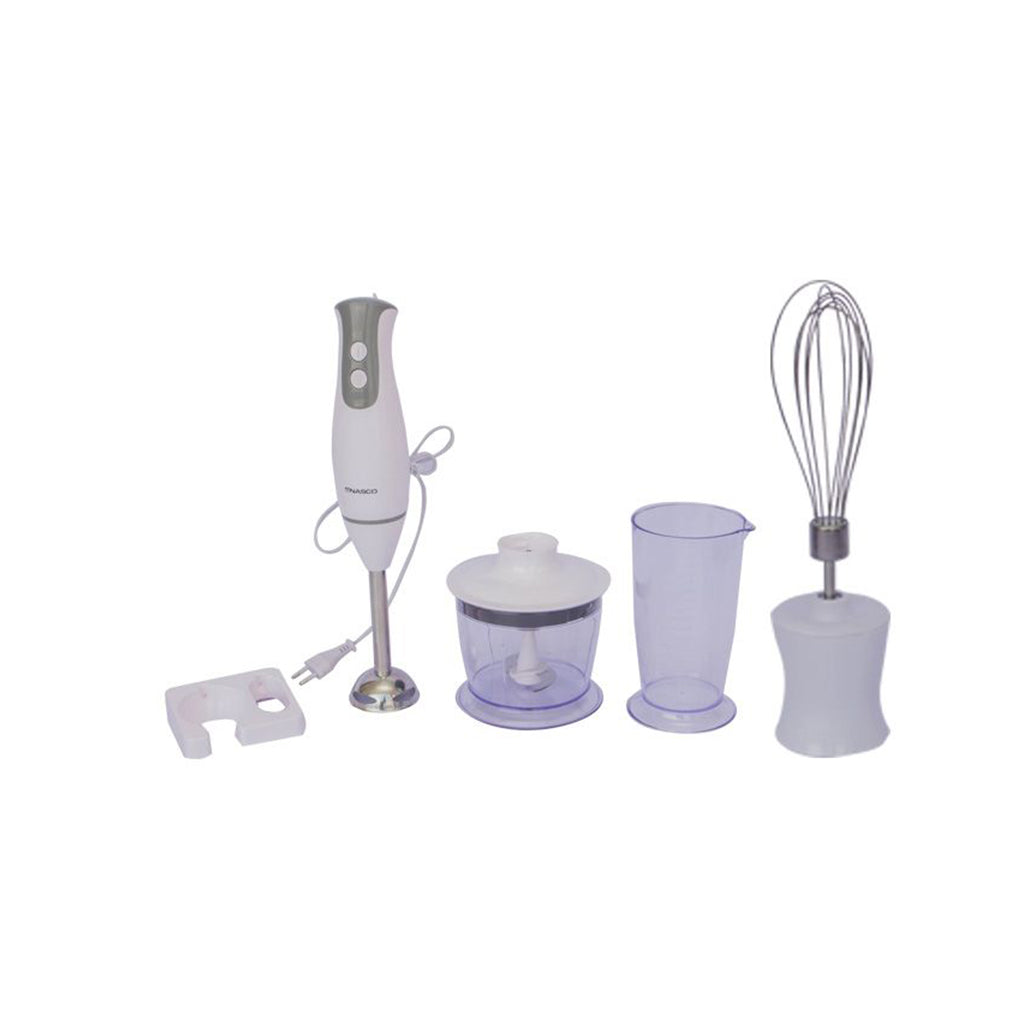 MIXEUR A MAIN NASCO 300W 700ML PLAST BODY AVEC 1 KIT D'ACCESS - MIXER_HB1902