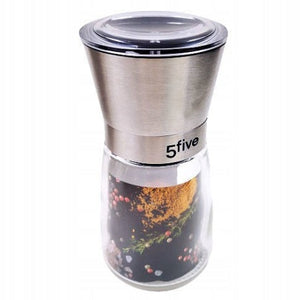 Moulin a Poivre en Verre +Inox