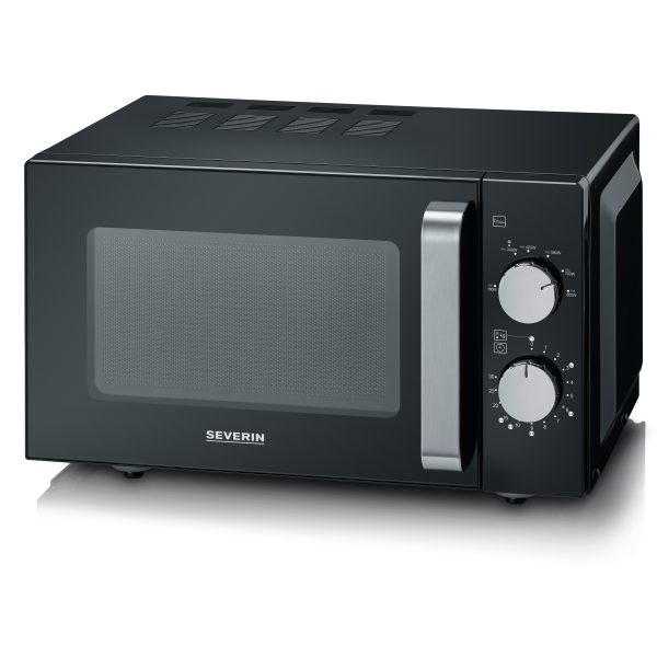 MICRO-ONDE-20L AVEC FOND CERAMIQUE ET FONCTION GRIL-NOIR