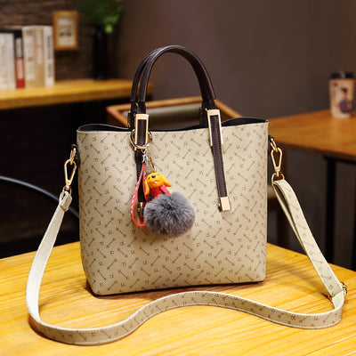 Importé - Grand Sac à main Femme Style Rétro à Bandoulière 100% Cuir