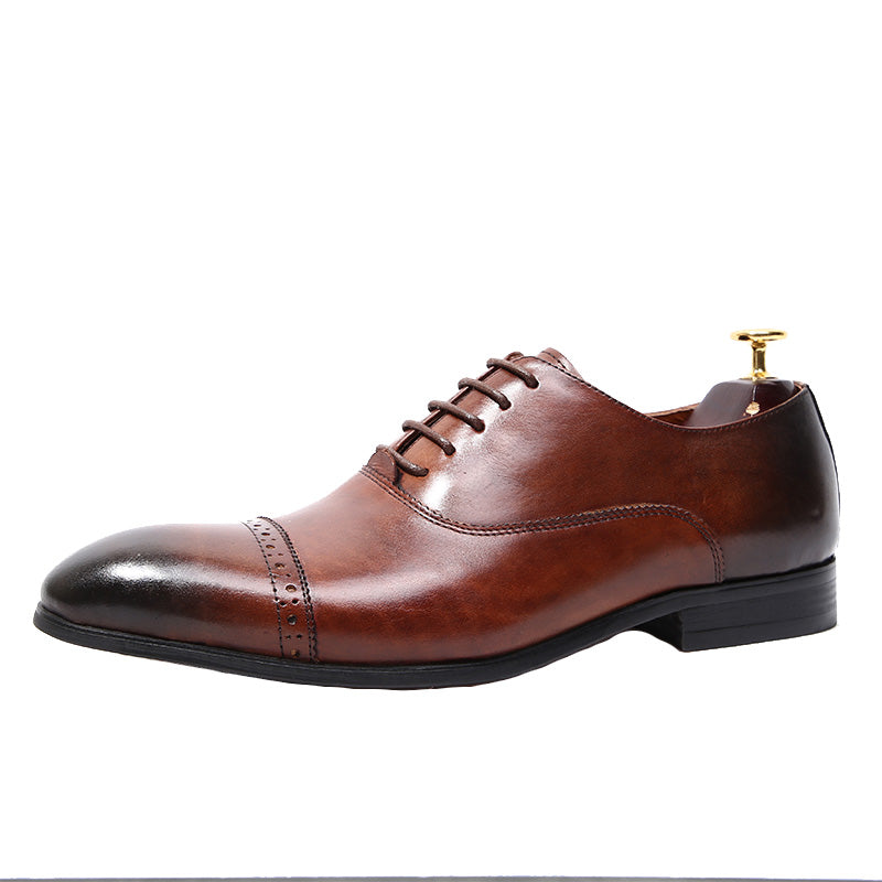 Importé - Chaussures Homme Mocassins Brock Style Britannique 100% Cuir