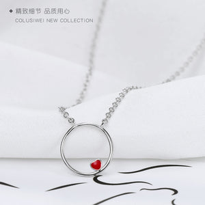 Importé - Collier Pendentif en Cercle