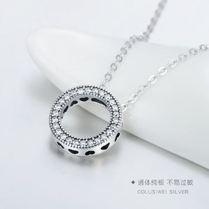 Importé - Collier Pendentif pour Femme en Argent