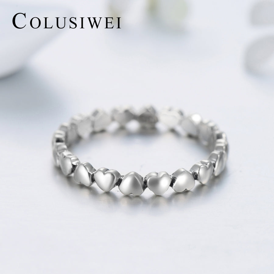 Importé - Bague de Fiançailles en cœur