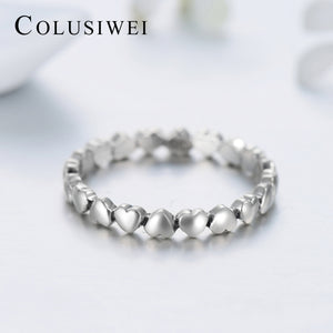 Importé - Bague de Fiançailles en cœur