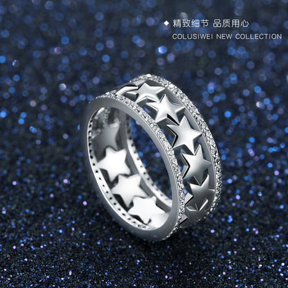 Importé - Bague Etoile en Argent Sterling