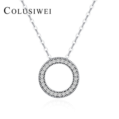 Importé - Collier Pendentif pour Femme en Argent