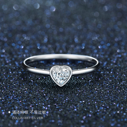 Importé - Bijoux  Bague de Mariage en Cœur