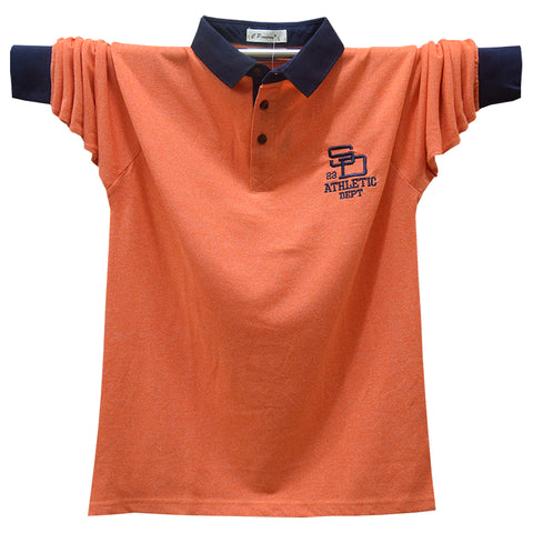 Importé - Polo Hommes 100% Coton à Manches Longues Couleur Unie