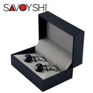 Importé - Coffret Boutons de Manchettes pour Hommes Billard Boule 8