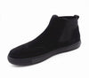 Importé - Chaussure Homme Décontractées Style Bottines A Gaine  En Cuir