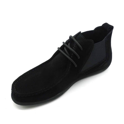 Importé - Chaussure Homme Bottines Montantes Décontractées En Cuir Velours