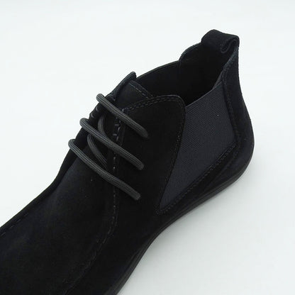 Importé - Chaussure Homme Bottines Montantes Décontractées En Cuir Velours