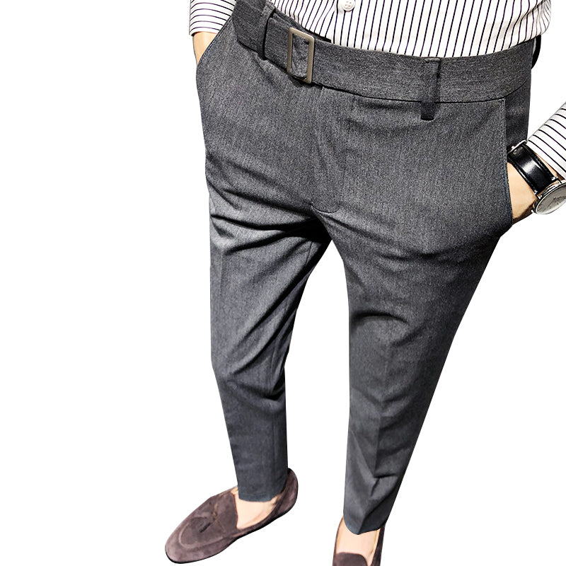 Importé - Pantalon Slim Fit en Polyester Strech pour Homme