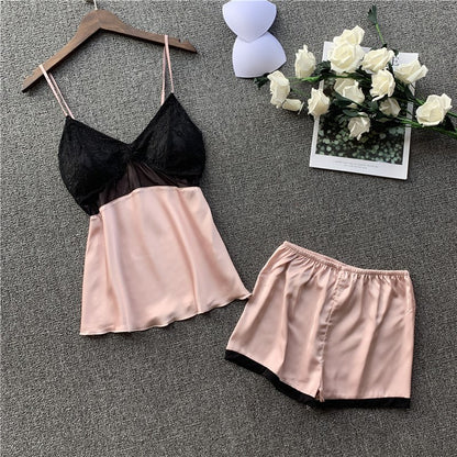 Importe - Ensemble Pyjama Sexy Femme 2 Pièces Simple