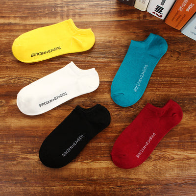 Importé - Lot de 5 Paires de Chaussettes Sport 100% Coton