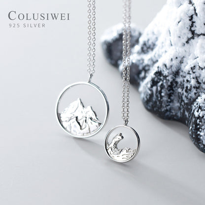 Importé - Collier Lucky Lettre Porte-Bonheur Ronde