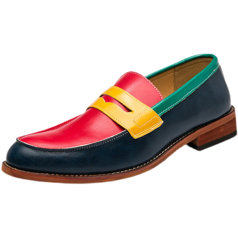 Importé - Chaussure Homme Mocassins Cuir PU En Grande Pointure
