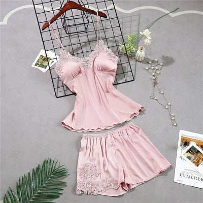 Importe -Ensembles Survêtement Pyjama Sexy Femme 2 Pièces