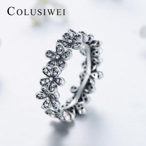 Importé - Bague Argent en Fleur