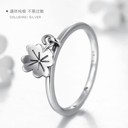 Importé - Bague Argent en Fleur