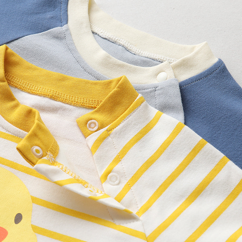 Importé - Ensemble Bébé Décontracté Manche Courtes En Coton 100%