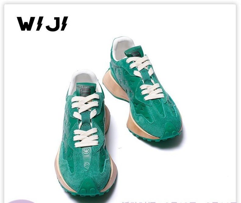 Importé - Chaussure Sport Femme Tennis Baskets Luxe A Lacets
