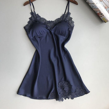 Importe - Robe De Nuit  Sexy Femme En Dentelle Avec Bretelles
