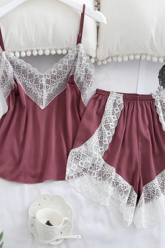 Importe - Ensemble De Pyjama Sexy Femme 2 Pièces