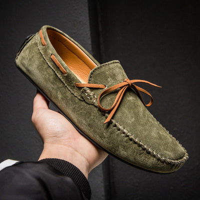 Importé - Chaussure Baladeuses Britannique Homme Style Tod's En Cuir de Daim