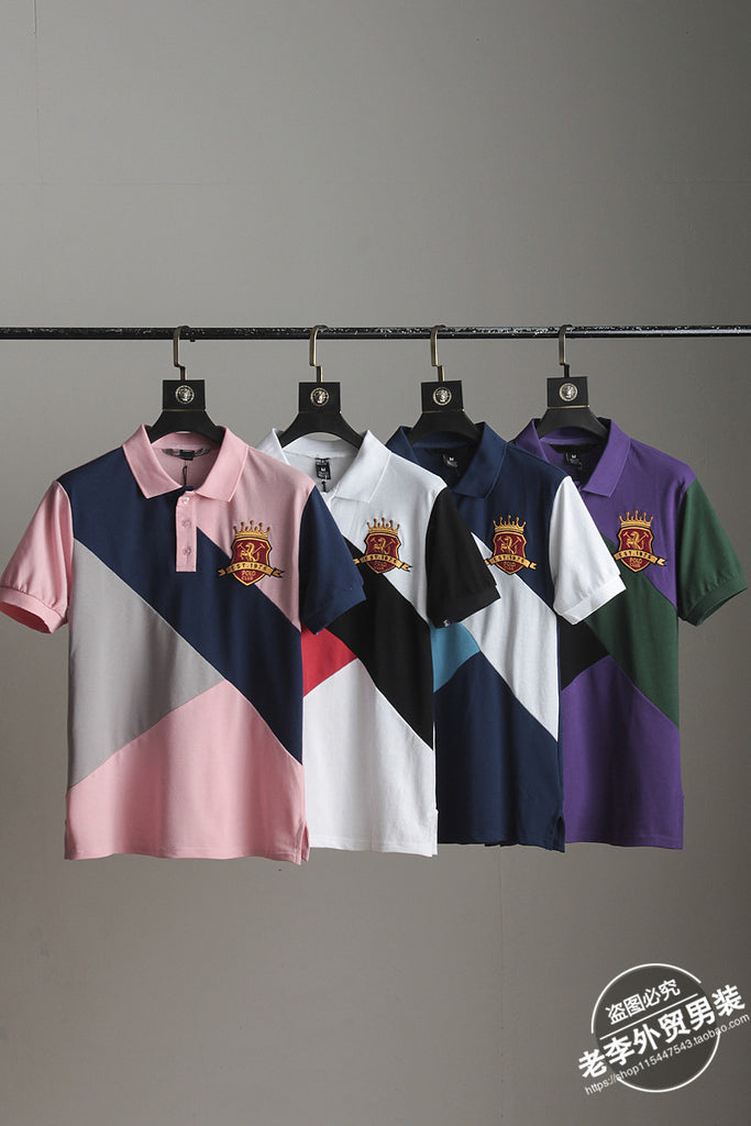 Importé - T-Shirt Polo  Hommes Décontractés Manches Courtes