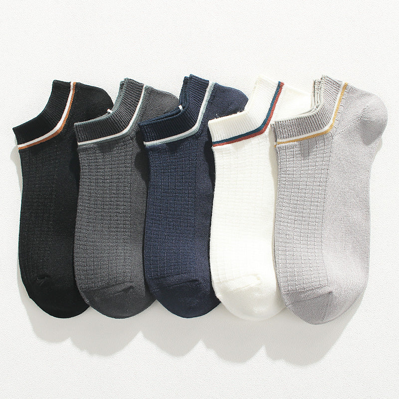 Importé - Lot de 5 Paires de Chaussettes Sport 100% Coton