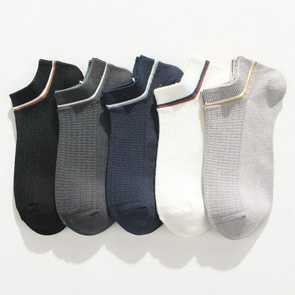 Importé - Lot de 5 Paires de Chaussettes Sport 100% Coton