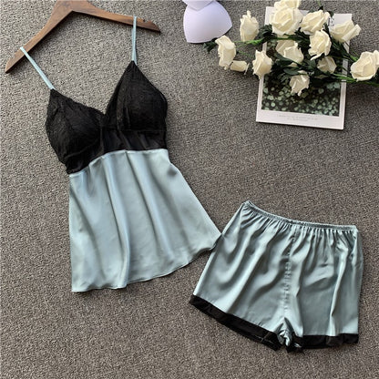 Importe - Ensemble Pyjama Sexy Femme 2 Pièces Simple