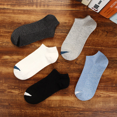 Importé - Lot de 5 Paires de Chaussettes Sport 100% Coton