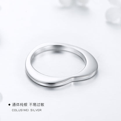 Importé -  Bague Argent en Cœur