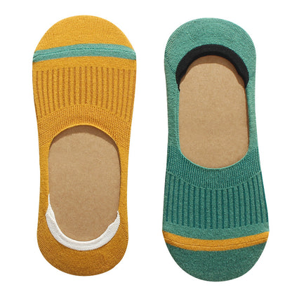 Importé - Lot de 5,7 et 10 Paires de Chaussettes Invisibles En Antidérapantes En Silicone