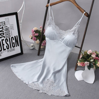 Importe - Robe De Nuit  Sexy Femme En Dentelle Avec Bretelles