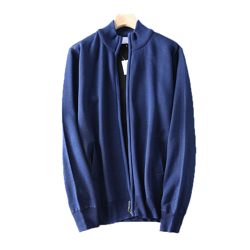 Importé - Cardigan Jacket Pull-over Homme col Montante Hommes