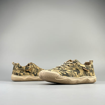 Importé - Chaussure Homme Sport Basket Basses Camouflage En Toile