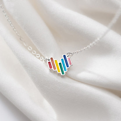 Importé - Collier Arc-En-Ciel