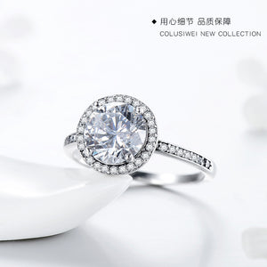 Importé -  Bague Dame Incrusté de Pierre Précieuse