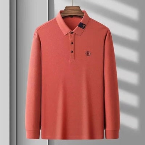 Importé - Polo T-Shirt Homme Décontracté Manches Longues